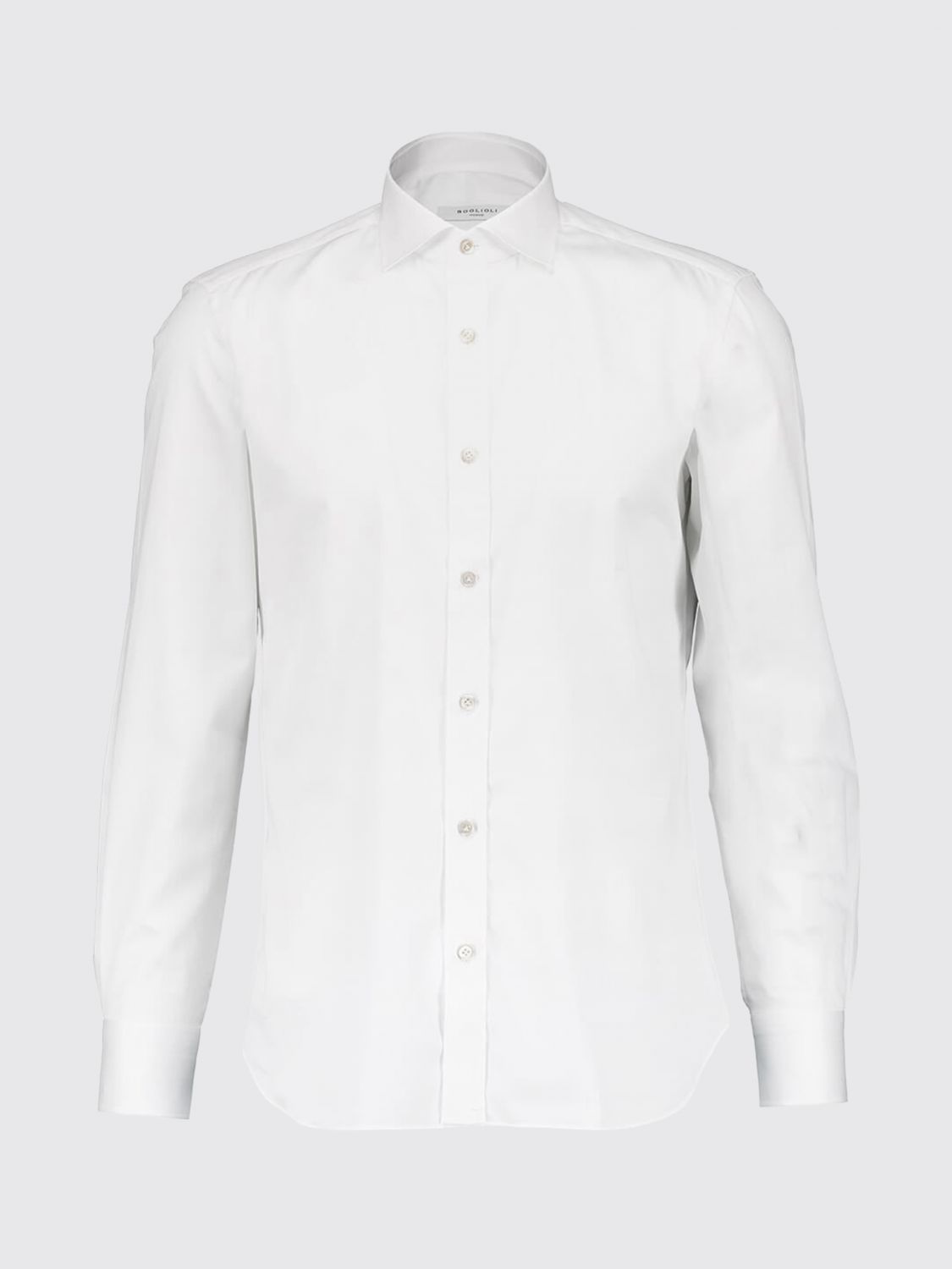 Cotton buttoned shirt - White