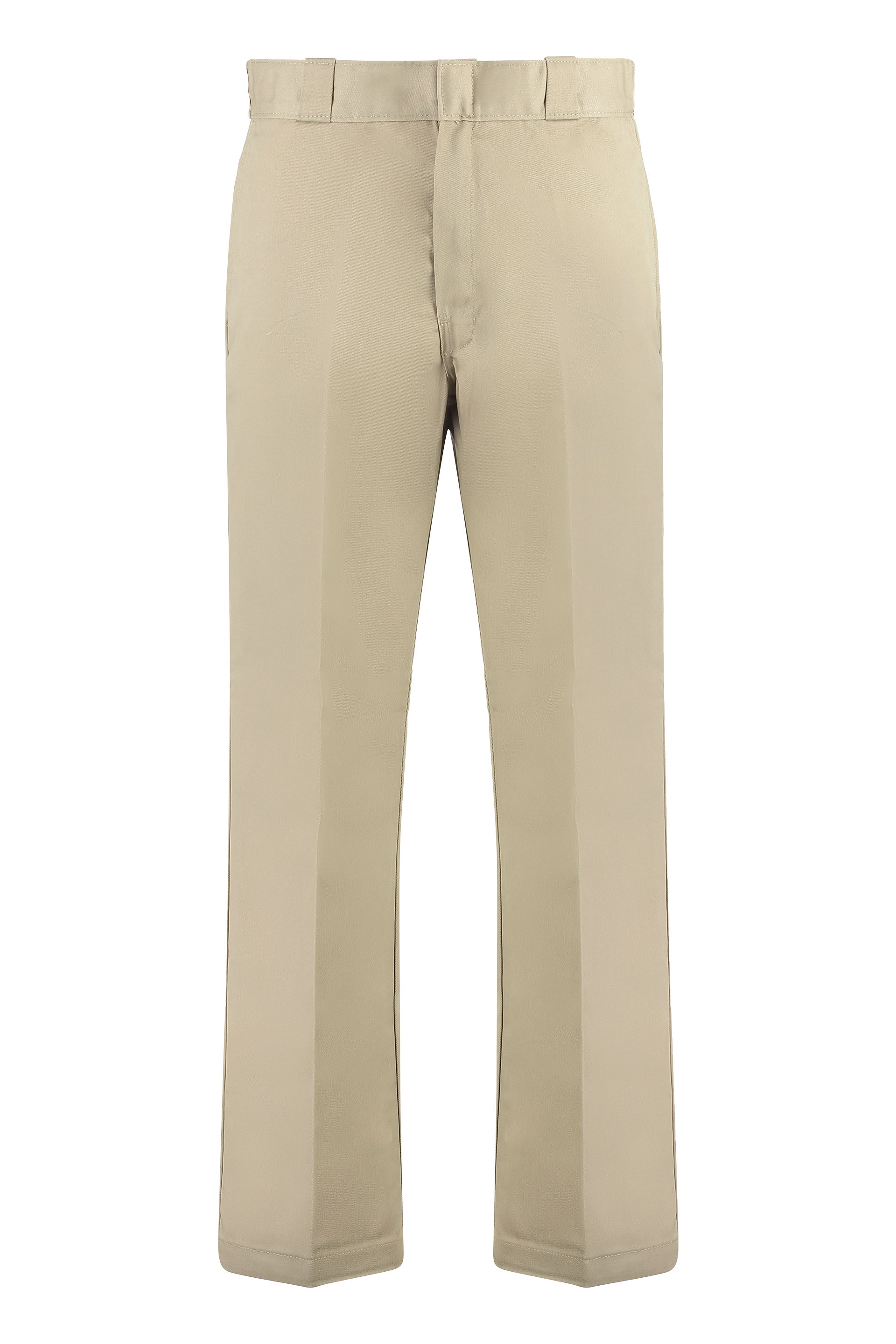 Cotton-Blend Chinos — Khaki