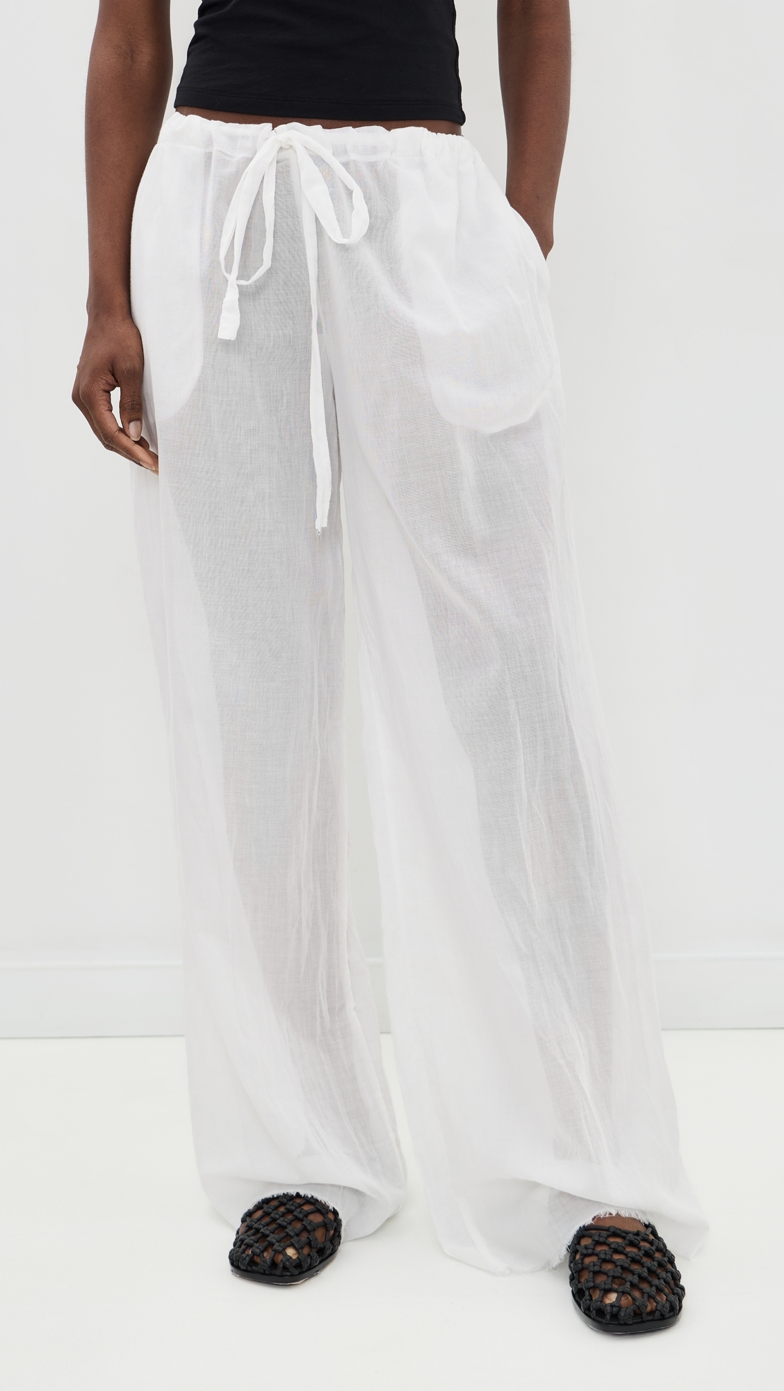 Demi Pants White