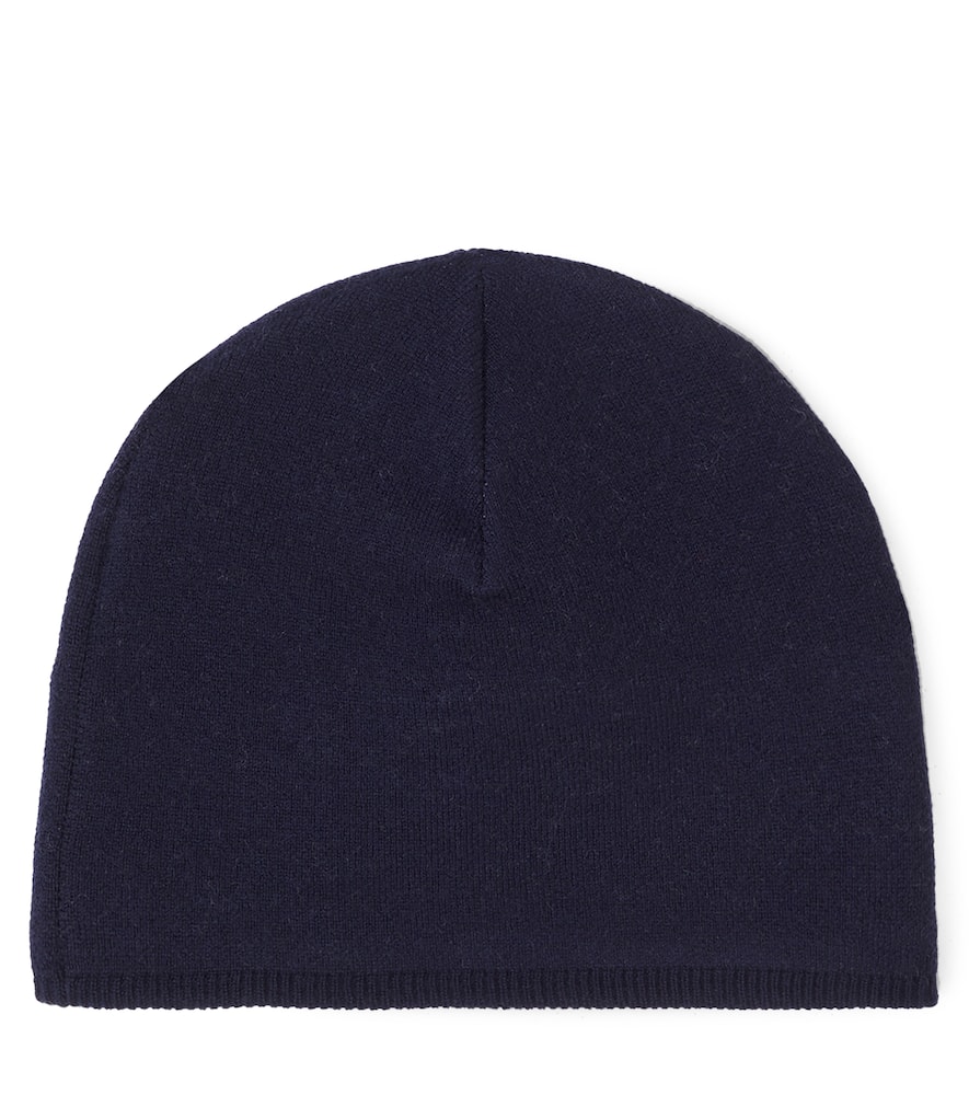 Logo wool-blend beanie