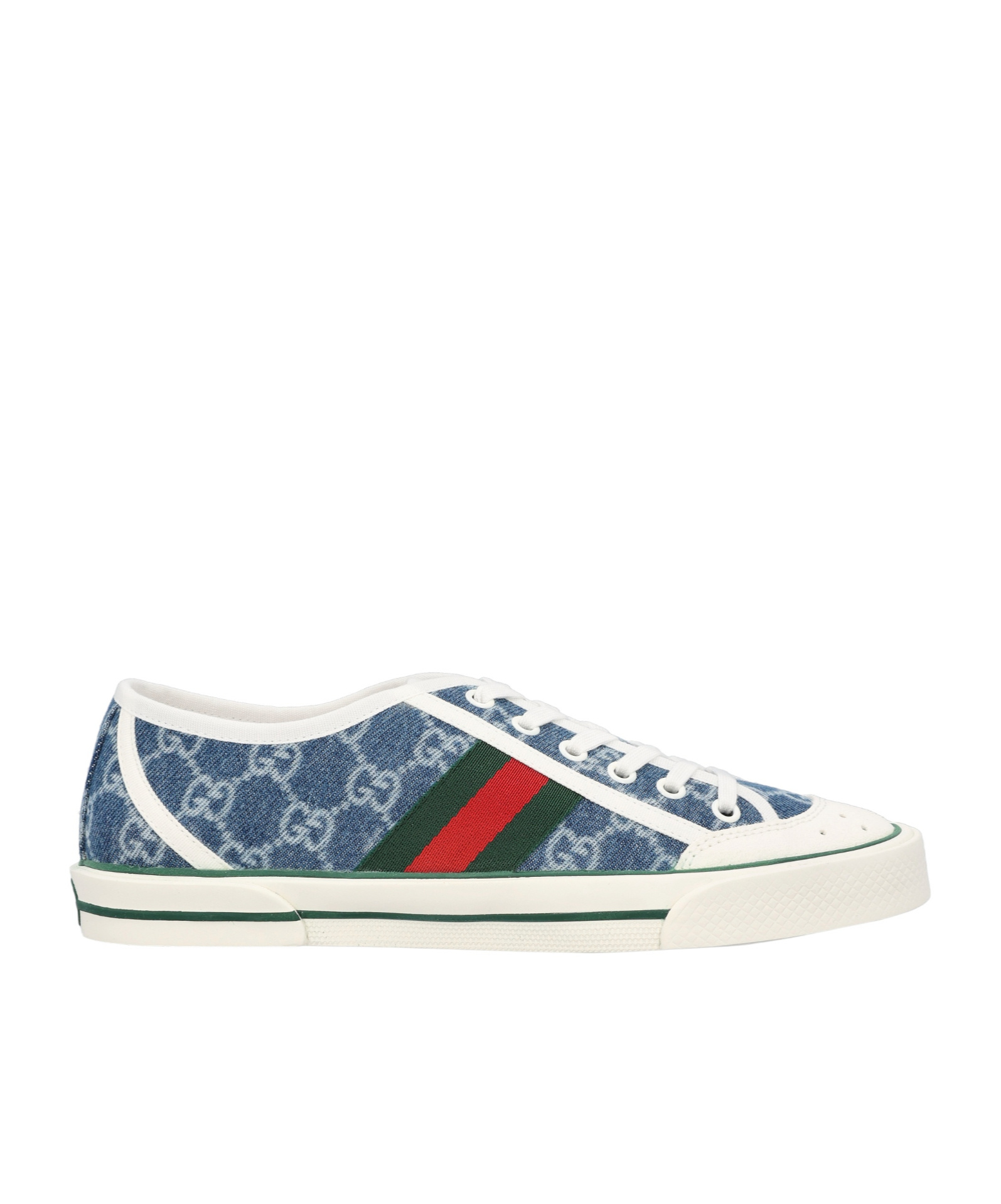 Web Detailed Lace-Up Sneakers
