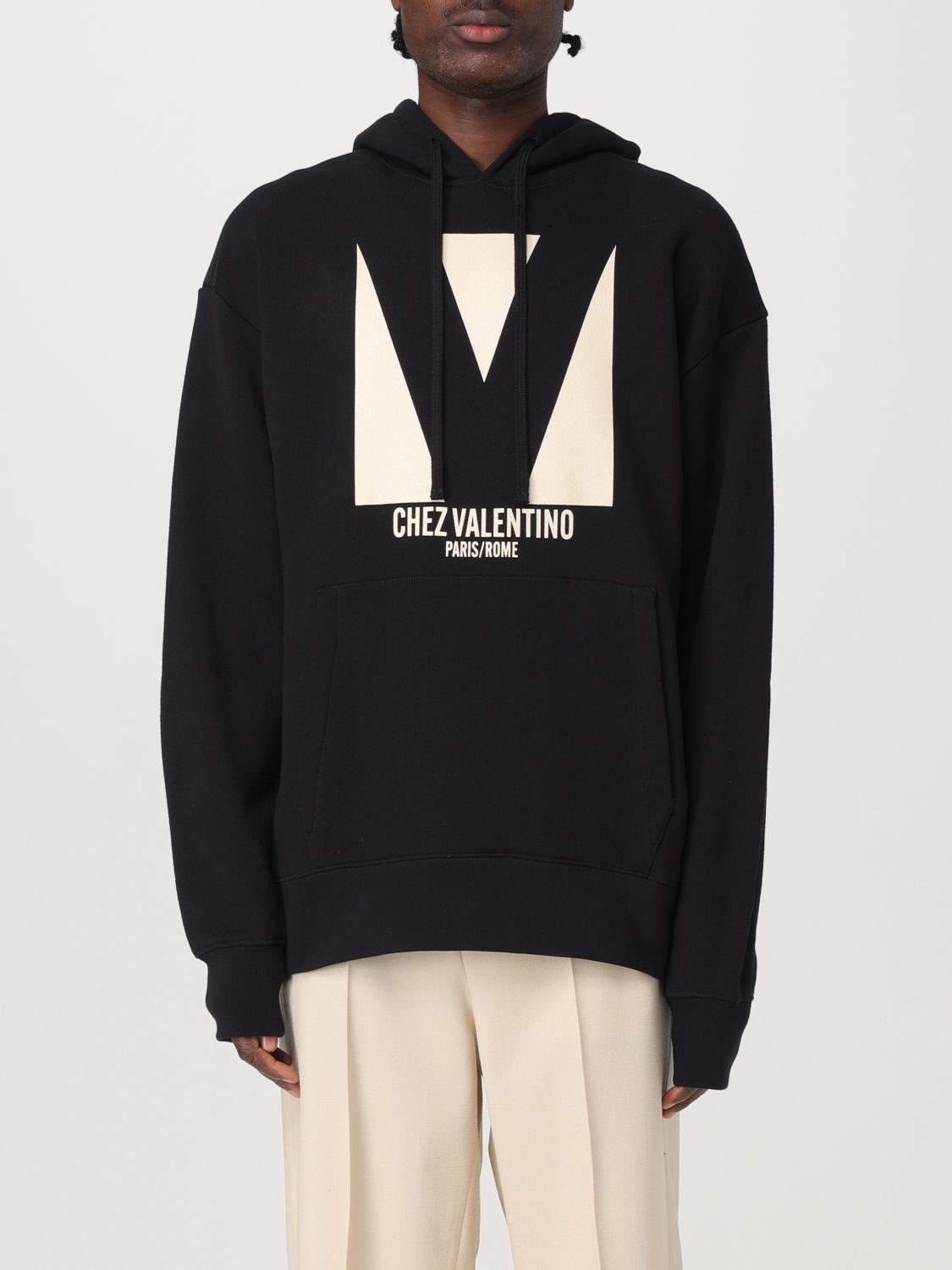 Sweatshirt Men color Ivory