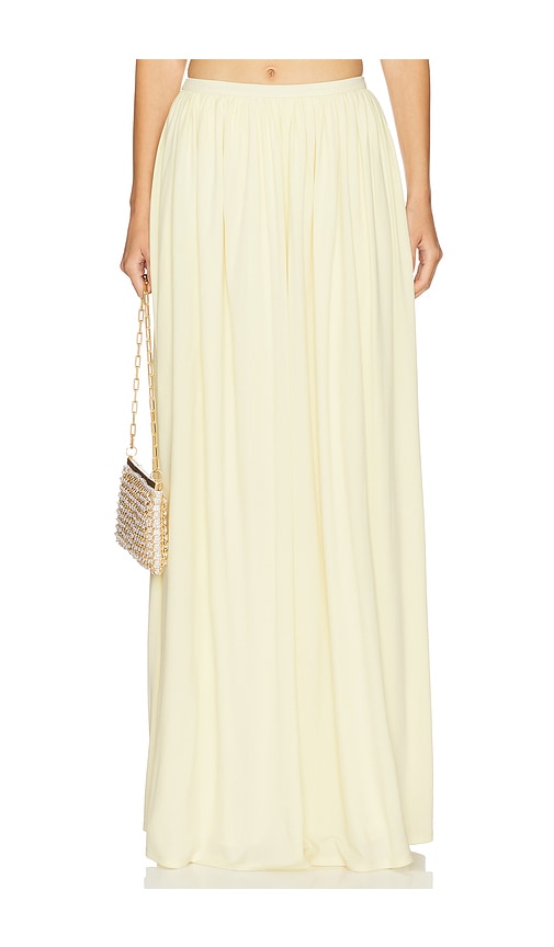 House of Harlow 1960 x REVOLVE Lana Maxi Skirt in Lemon.  XS. Also in L, M