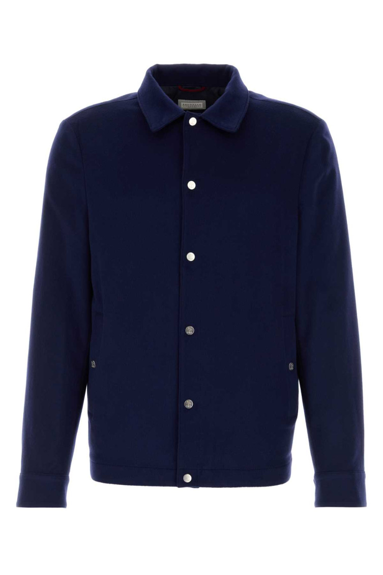 Blue Cashmere Jacket