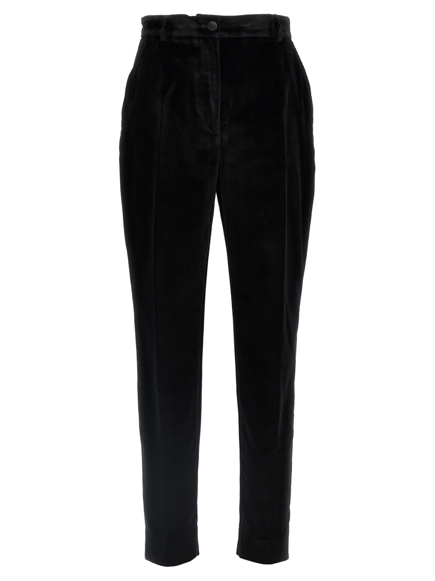 Velvet Tuxedo Pants