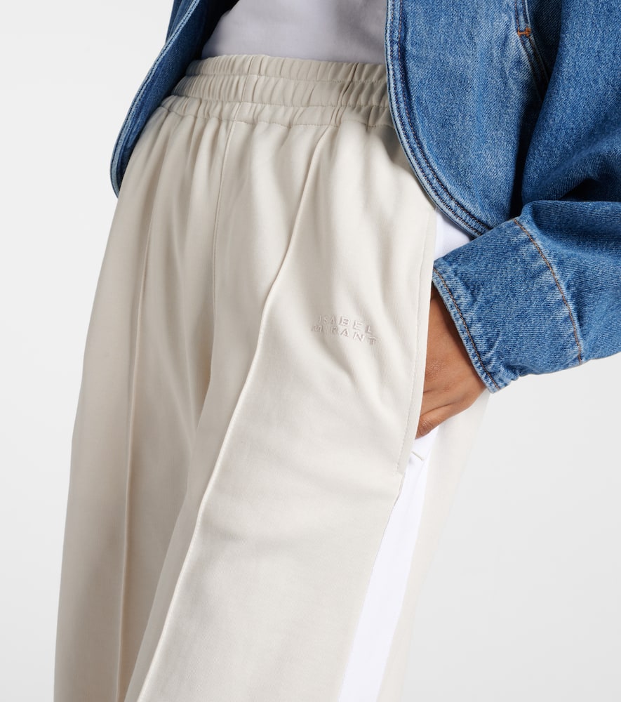 Roldy cotton-blend jersey sweatpants