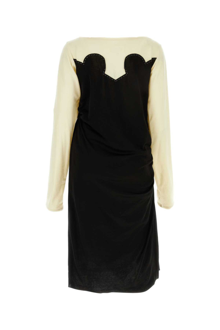 - Cotton Blend Midi Dress