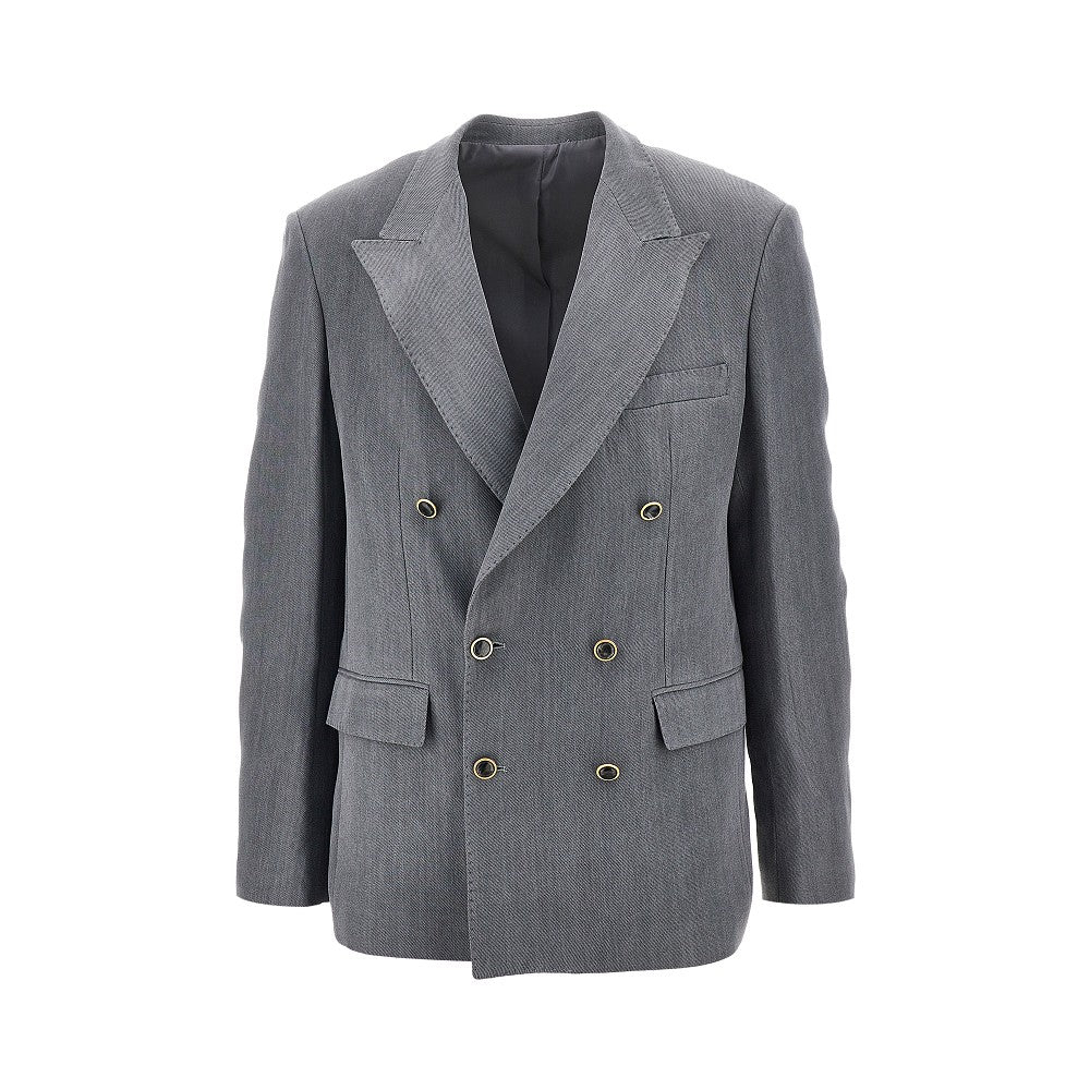 MARSEM Gabardine double-breasted tailored jacket Man 52