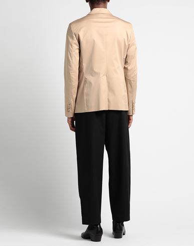 Patrizia Pepe Man Blazer Beige Size 44 Cotton, Elastane