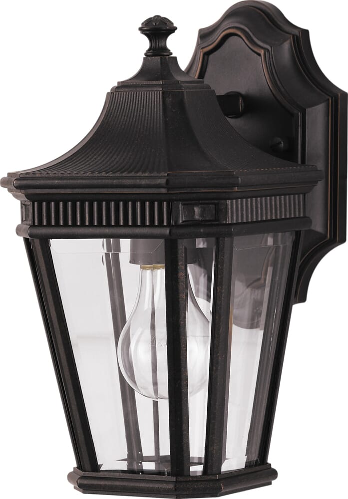 Generation Lighting Cotswold Lane 11.5" Outdoor Wall Lantern in Grecian Bronze Finish
