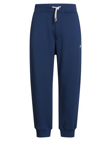 Man Pants Blue Size L Cotton