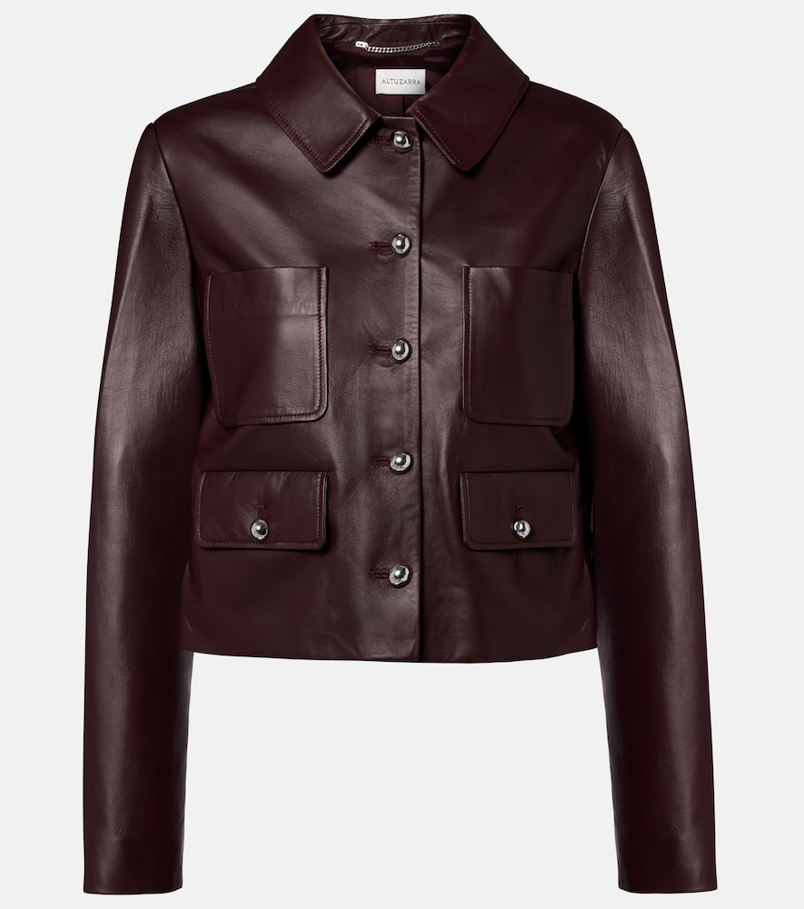 Leather jacket