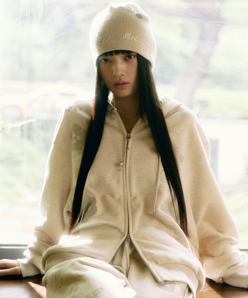 MY MELODY HOOD ZIP-UP