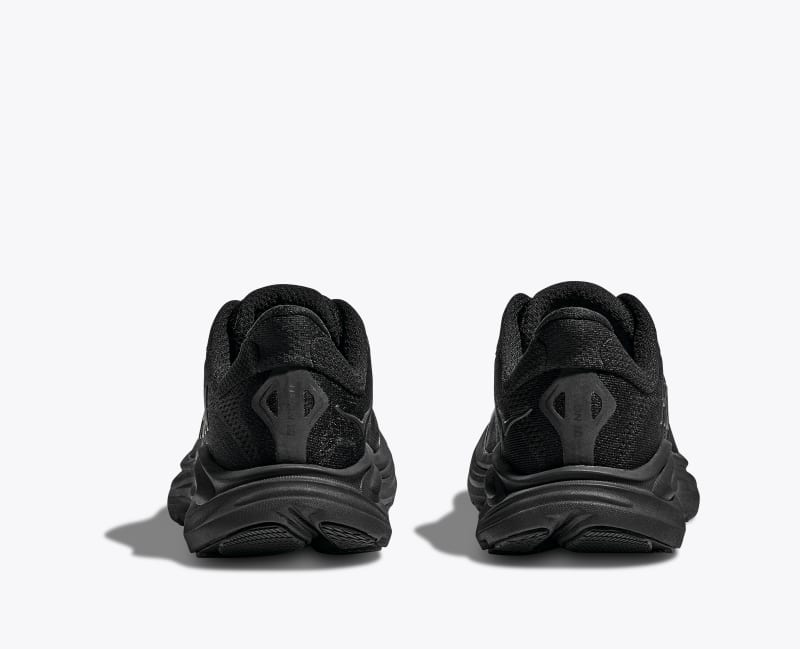 HOKA Clifton 10 Shoes in Black/Black