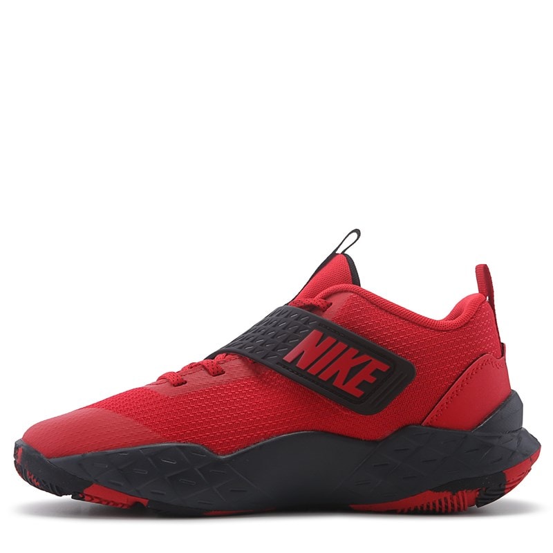 Kids' Hustle 12 Basketball Shoe Big Kid Shoes (Red/Black)