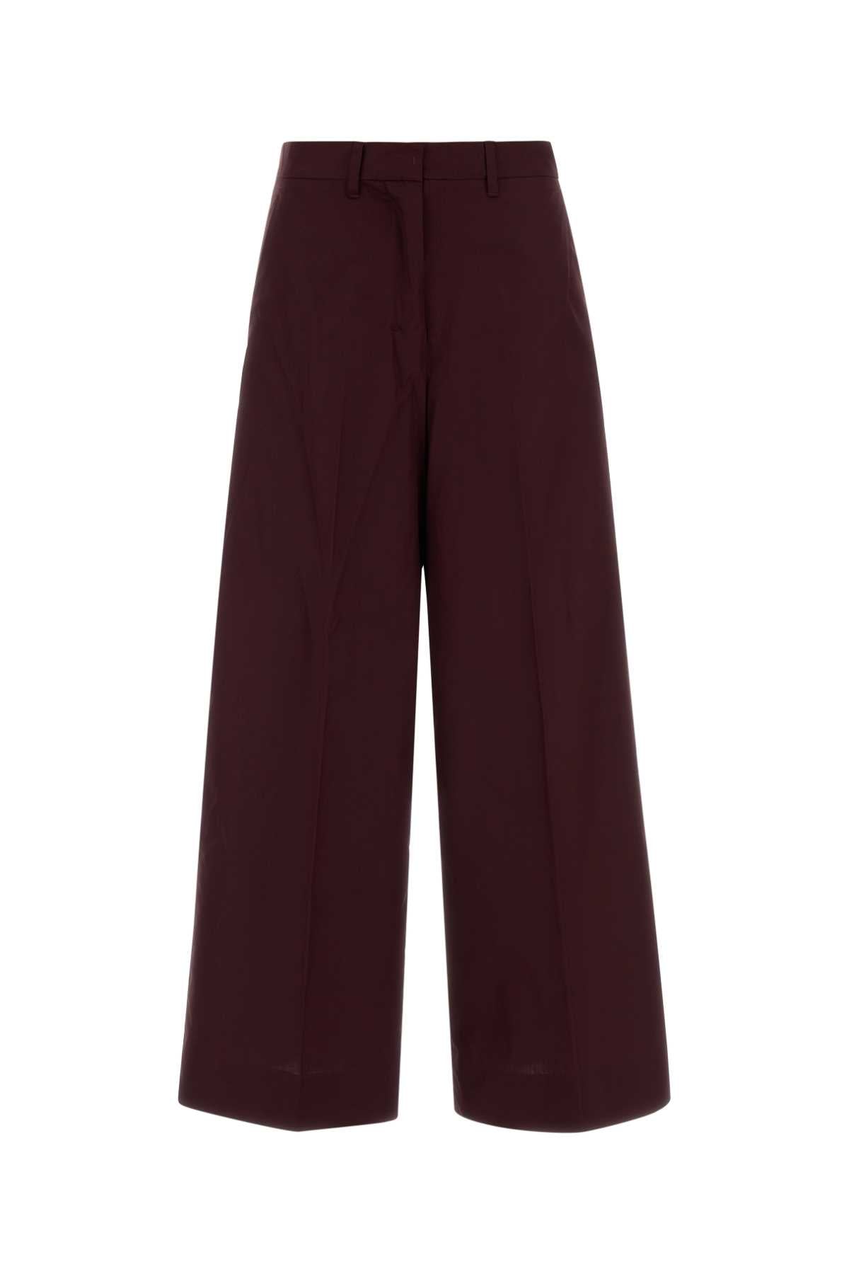 S Maxmara Epoca Trouser — Aubergine