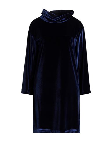 Woman Mini dress Bright blue Size 4 Polyester, Elastane