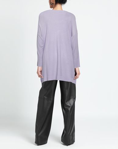 N. o.w. Andrea Rosati Cashmere Woman Sweater Lilac Size L Viscose