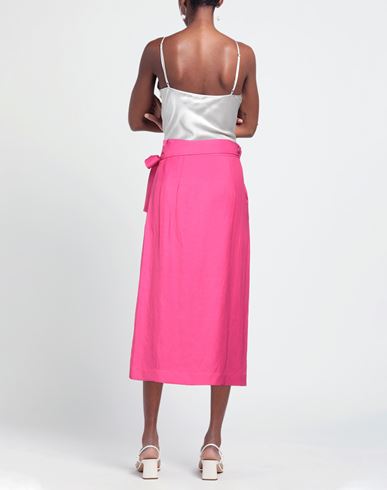 P. a.r. o.s. h. Woman Midi skirt Magenta