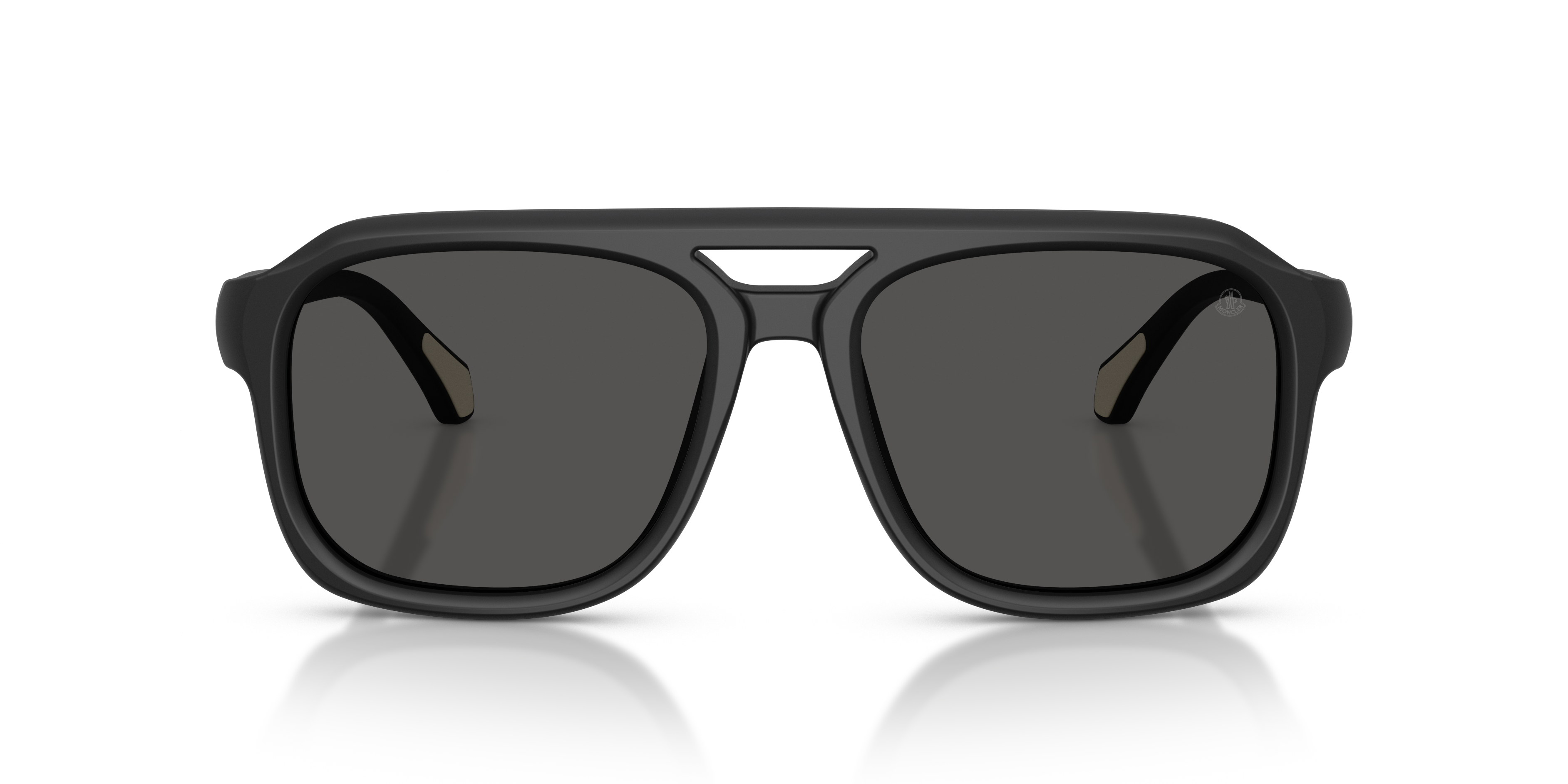 Moncler Unisex Moncler ME6024 VANTOS 300187 Sunglasses Acetate Black Grey Pillow Norma