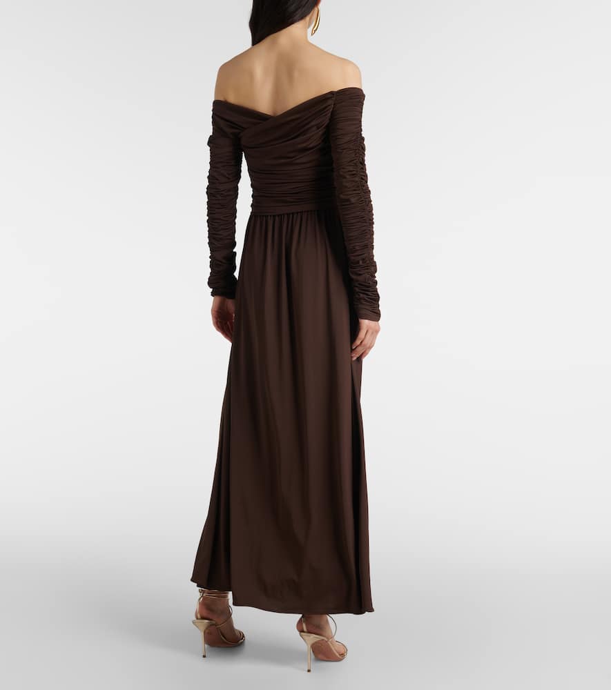 Altuzarra | Altuzarra Charlotte off-shoulder jersey maxi dress | Realry