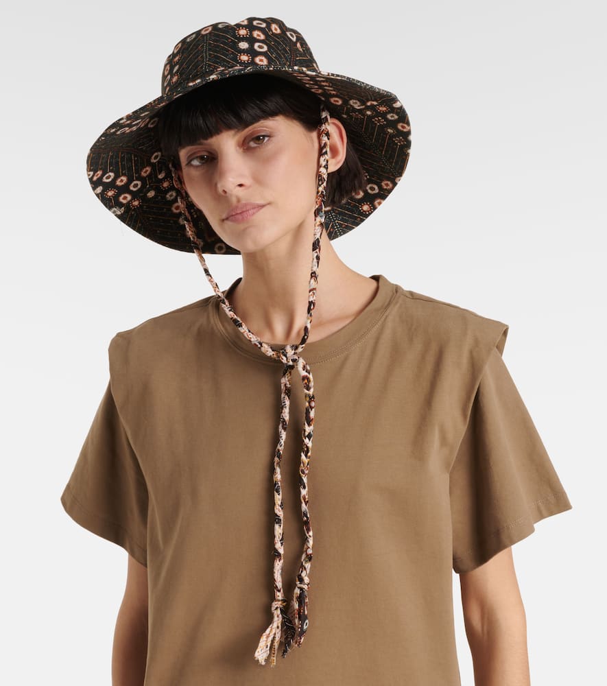 Delya denim bucket hat