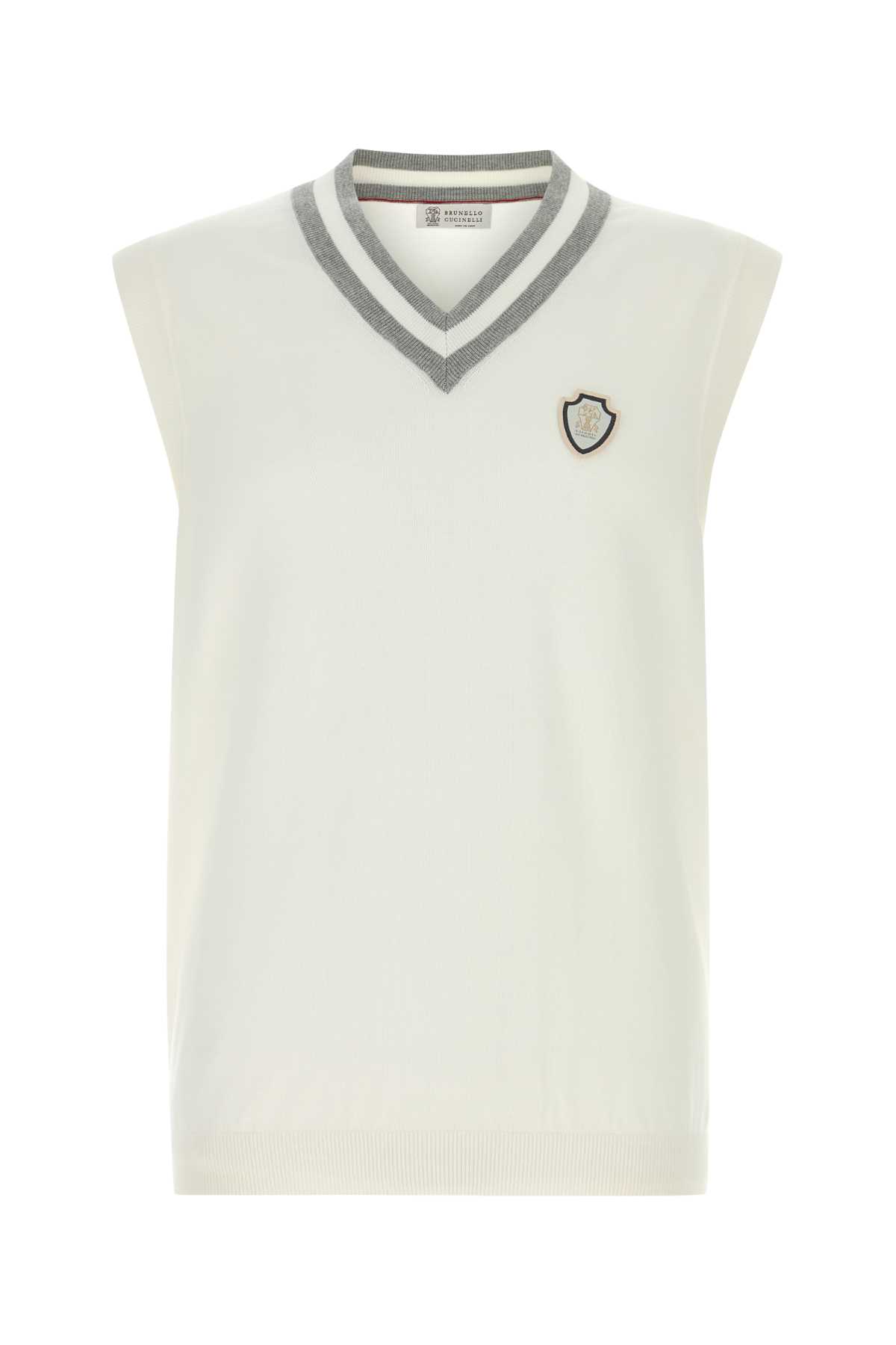 White Cotton Vest