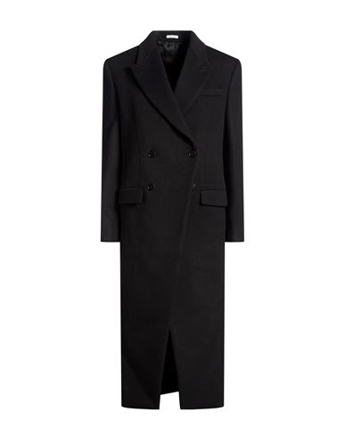 Woman Coat Black Size 6 Wool