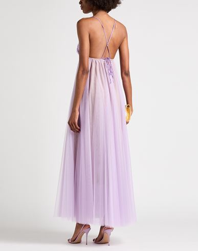 Woman Maxi dress Lilac Size 2 Polyester