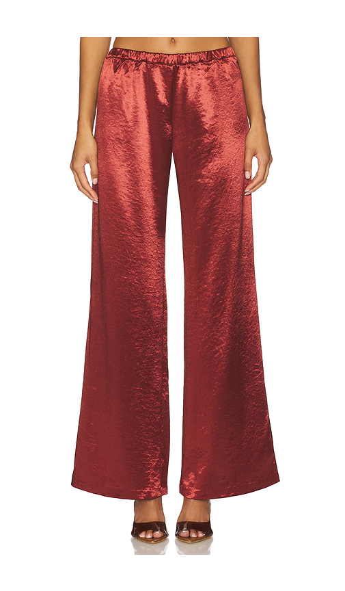 Amanda Uprichard Mariko Pants in Rust. XL. Also in L, M