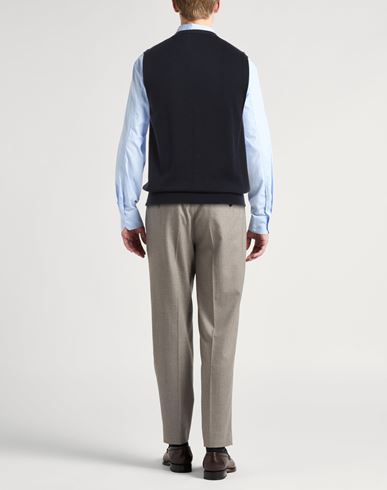 Man Cardigan Navy Size 38 Virgin Wool