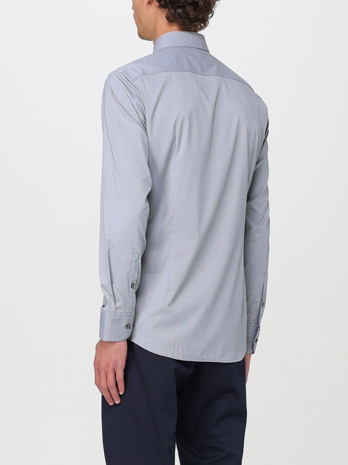 Shirt BOSS Men color Blue
