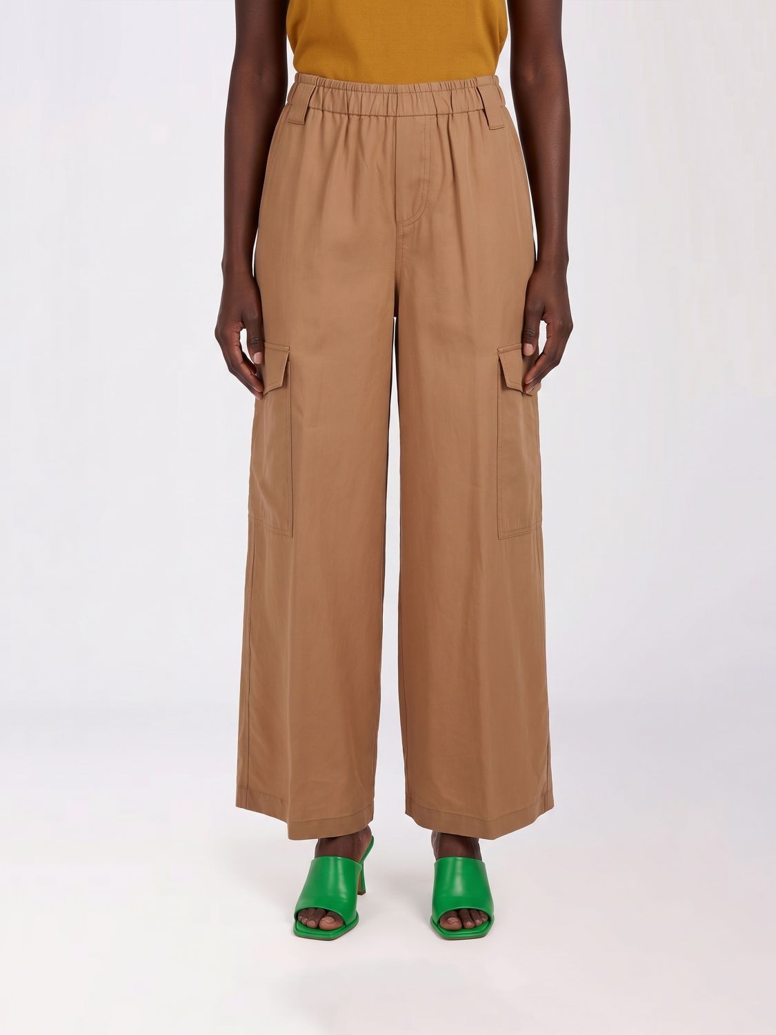 Jeans Woman color Beige
