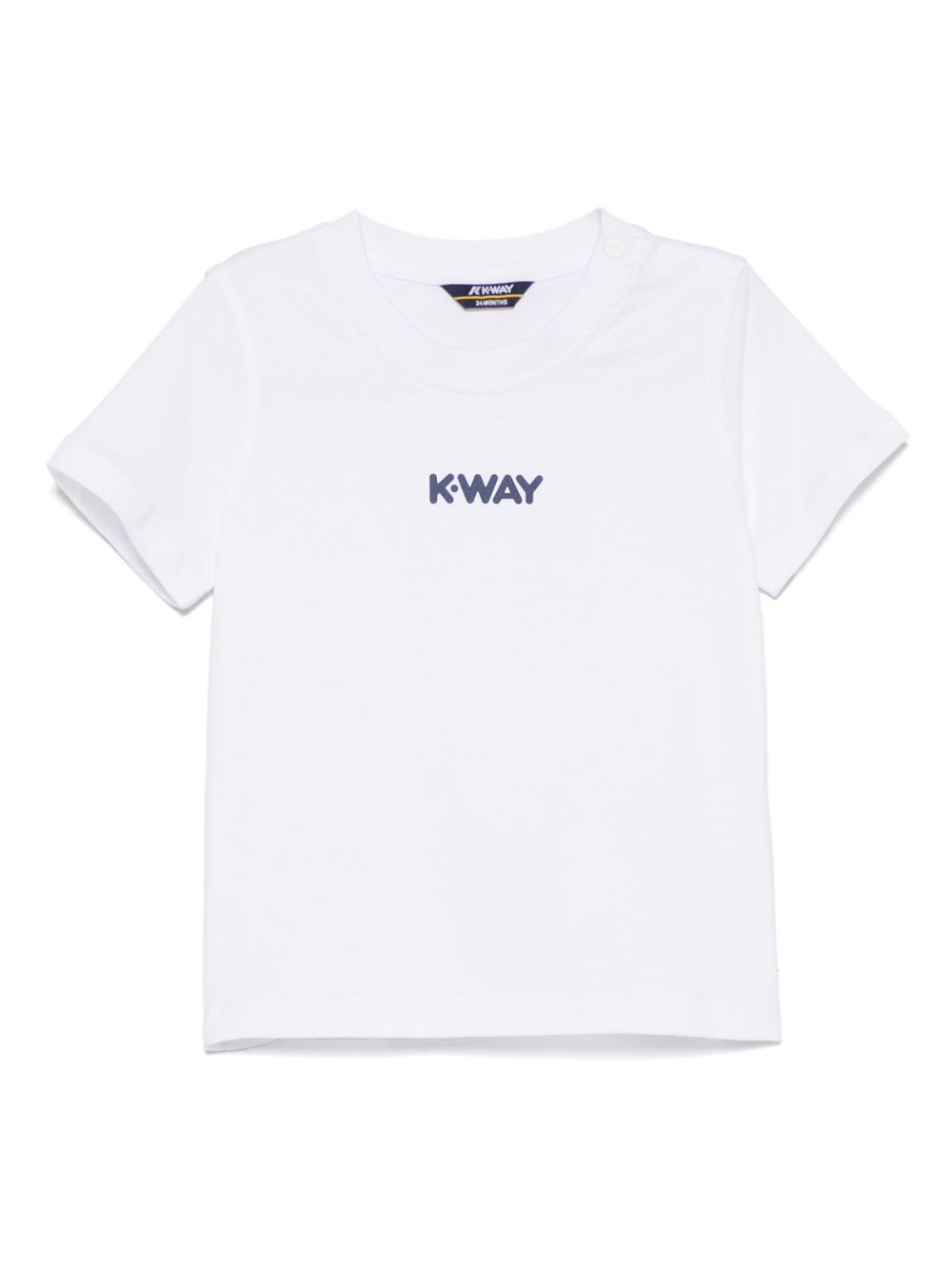 K Way Kids Pete T-shirt - White