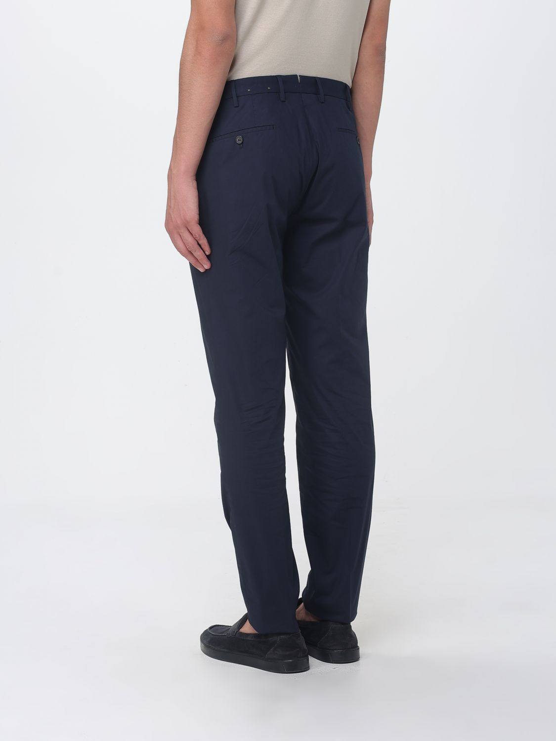 Pants Men color Blue