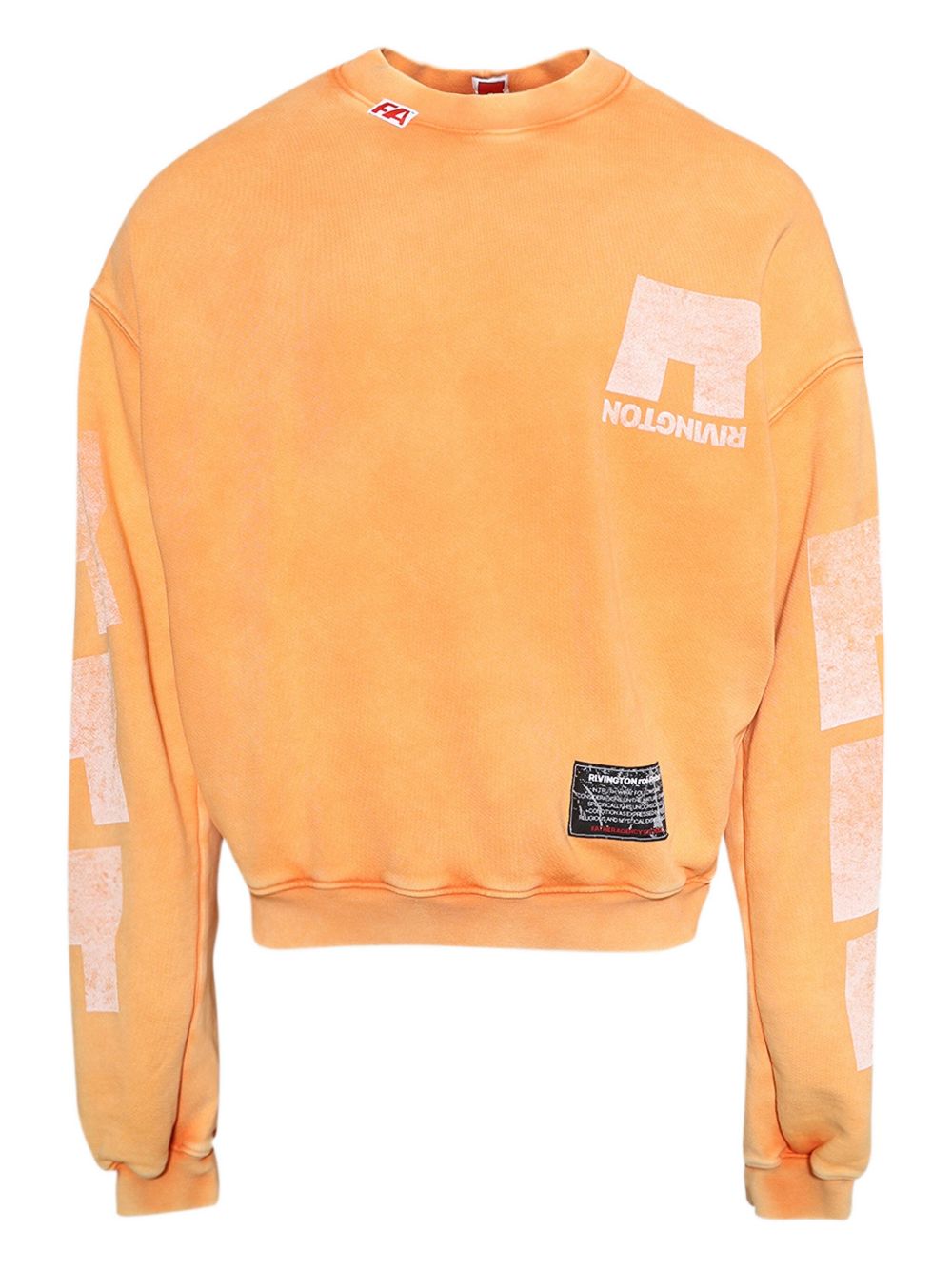 RRR123 Heritage sweatshirt - Orange