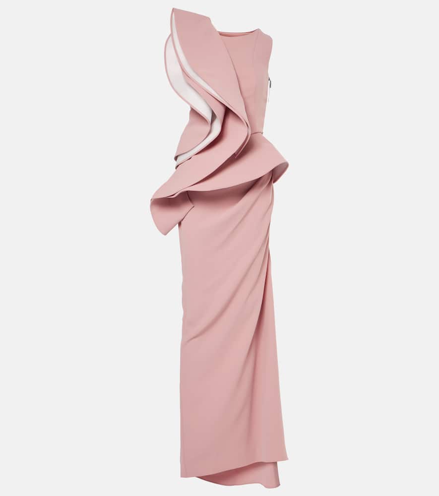 Fateful ruffled gown