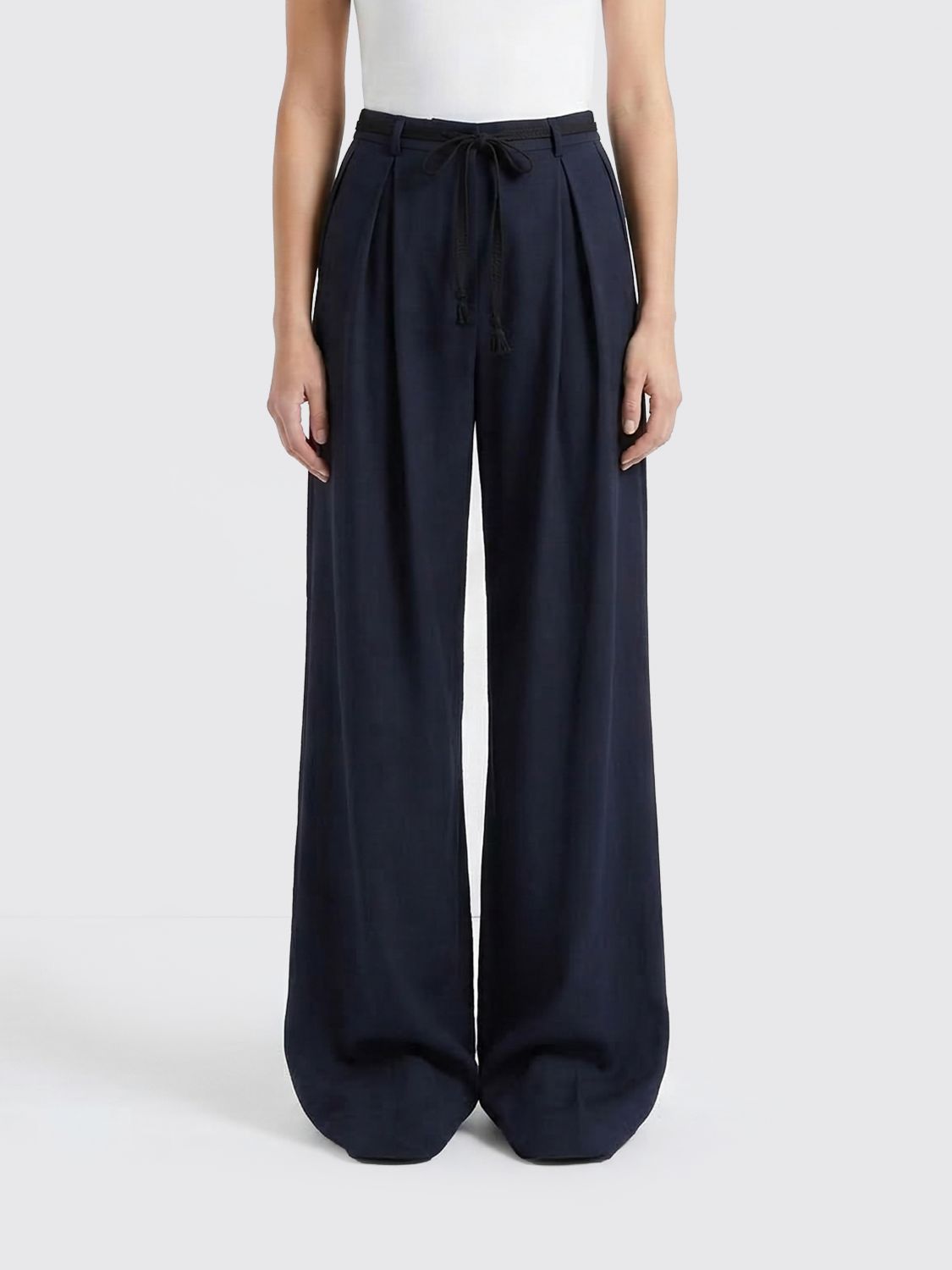 Pants Woman color Blue