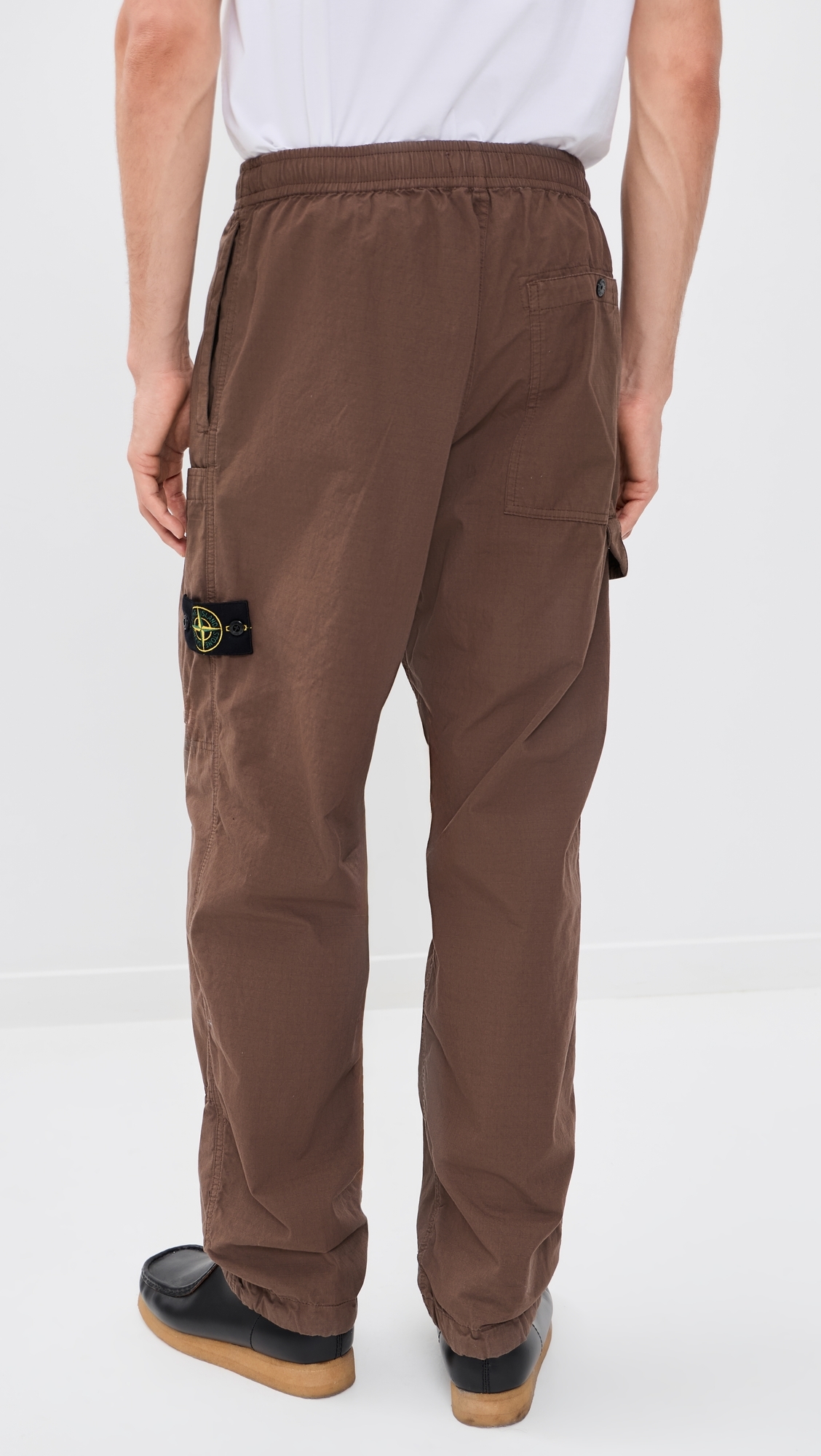 Ripstop Cotton Nylon Cargo Pants Umber