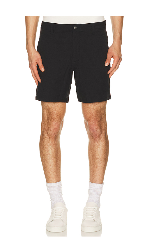 Rhone 7 Nomad Tech Chino Short in Black. 30. Also