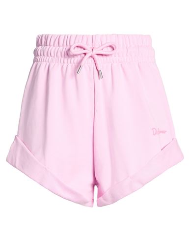 Woman Shorts & Bermuda Shorts Pink Size L Cotton