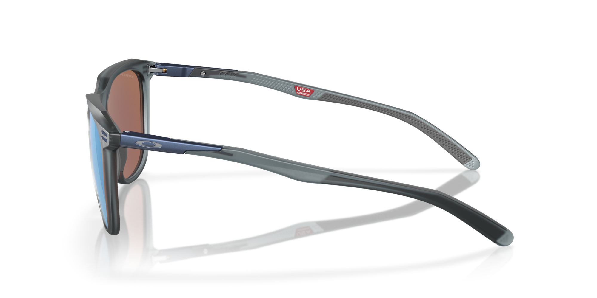 Oakley Man Oakley OO9286 THURSO 928605 Sunglasses O_matter Grey Blue Squared Polarized Priz