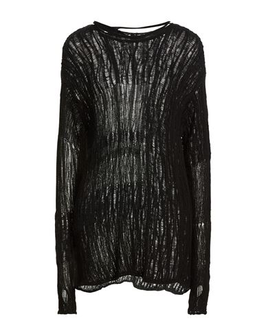 Woman Sweater Black Size 2 Cotton