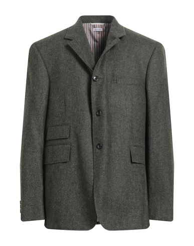 Man Blazer Military green Size 2 Wool