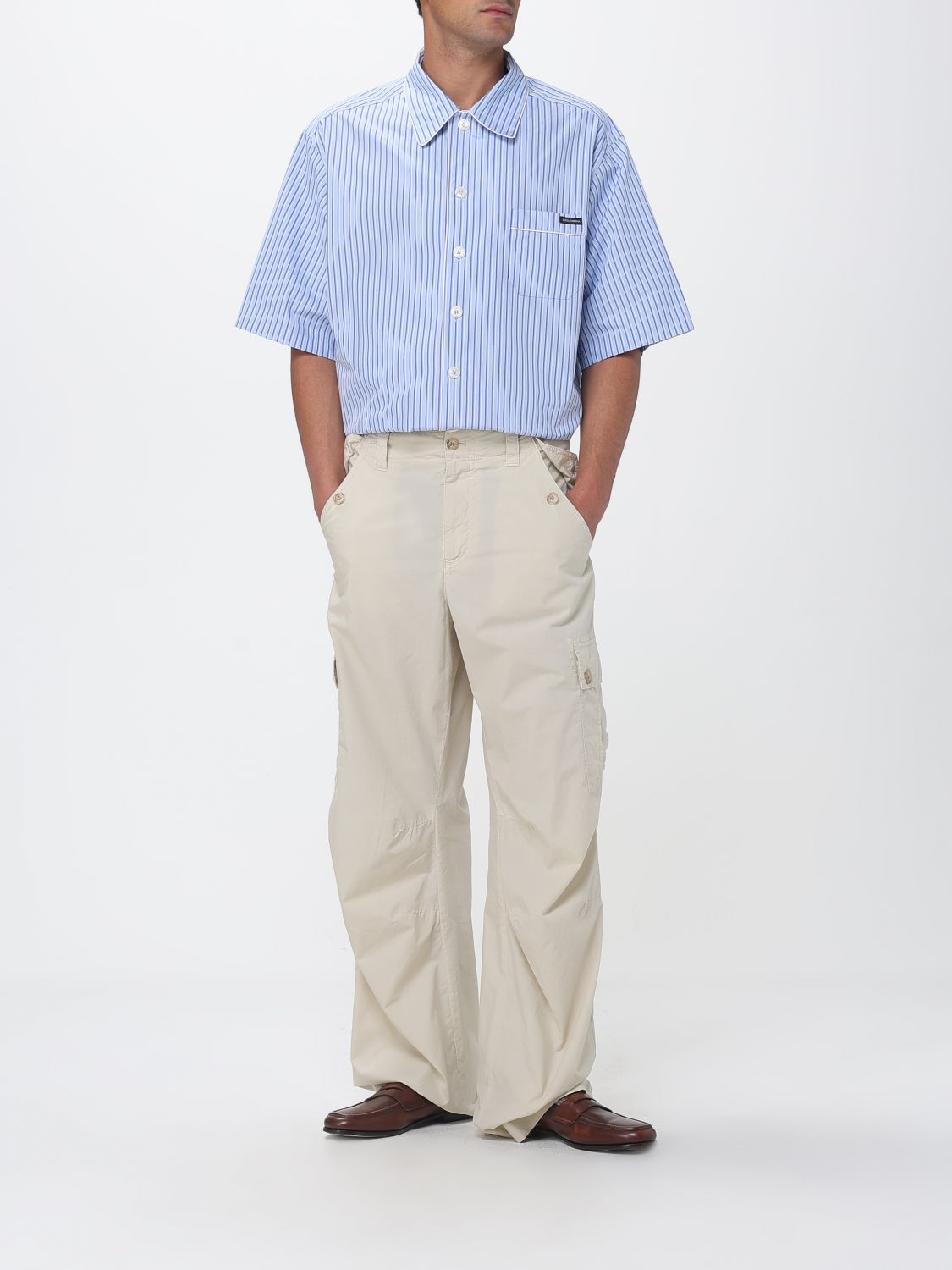 Shirt Men color Striped