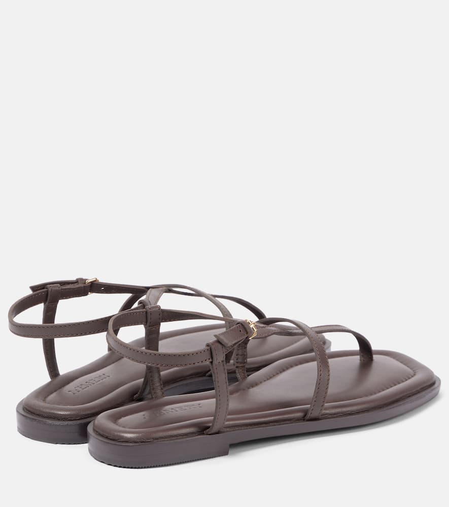 A. Emery Remly leather thong sandals