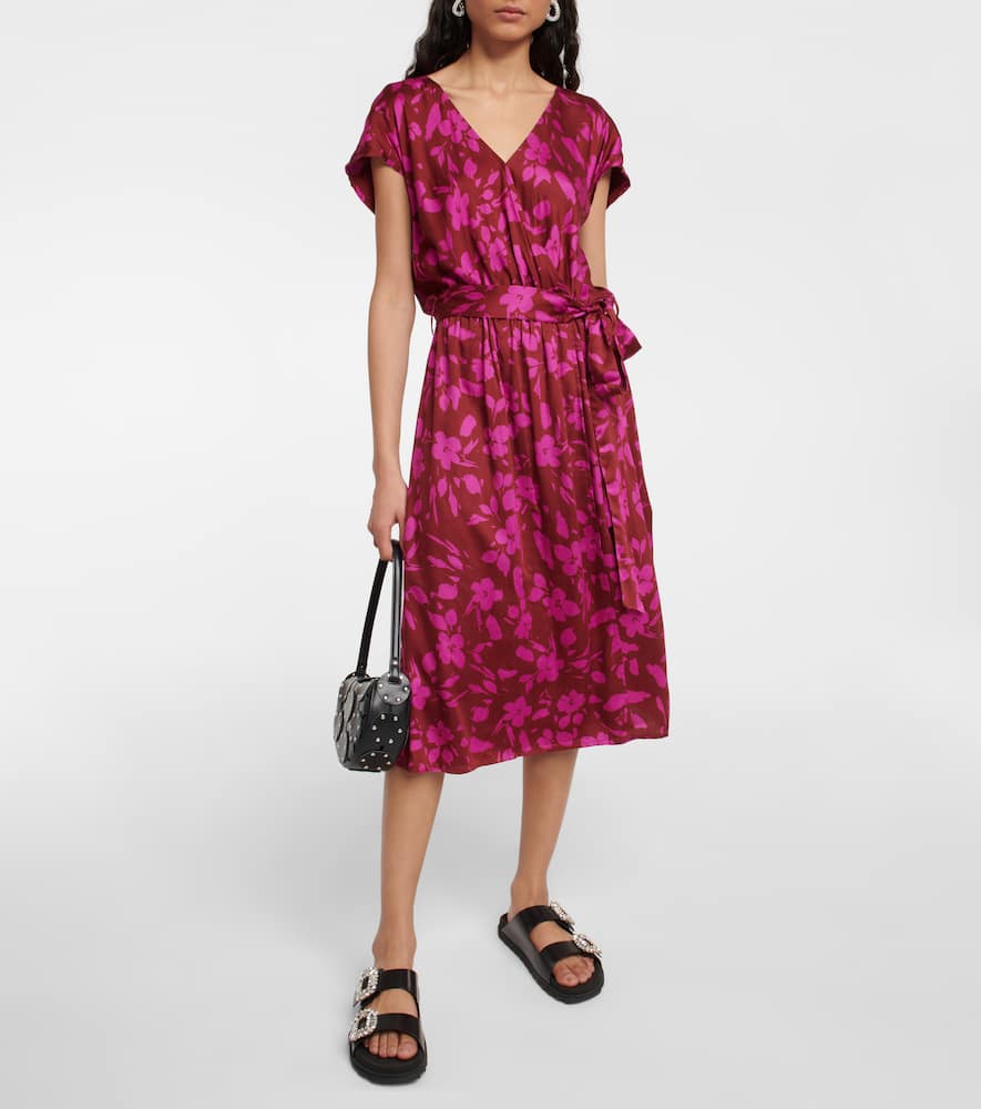 Floral midi dress