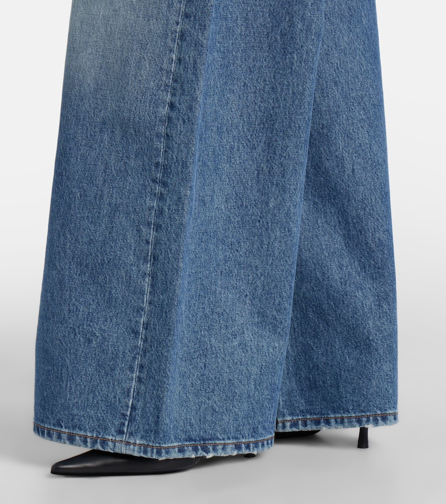 Dangri faded wide-leg jeans