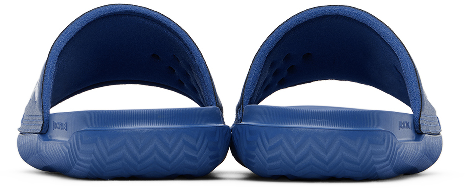 Kids Blue Jordan Play Big Kids Slides Sandals