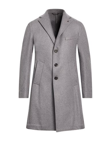 Man Coat Grey Size 42 Wool, Polyester, Cashmere, Pashmina